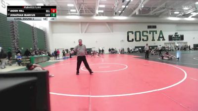 126 lbs Cons. Round 2 - Aiden Hill, Bell Gardens vs Jonathan Marcus, Cabrillo/Long Beach