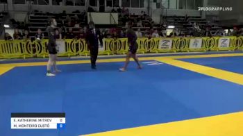 ELIZABETH KATHERINE MITROVIC vs MAYARA MONTEIRO CUSTÓDIO 2021 Pan IBJJF Jiu-Jitsu No-Gi Championship