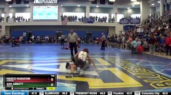 106 lbs Champ. Round 2 - Sam Abbott, Dekalb vs Marco Muratori, PERKINS