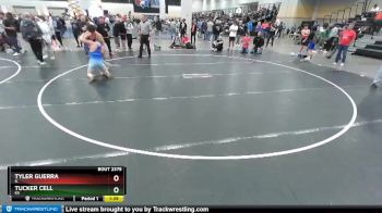 145 lbs Semifinal - Tucker Cell, KS vs Tyler Guerra, IL