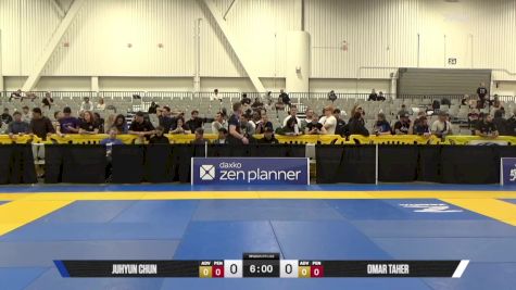 Omar Taher vs Juhyun Chun 2025 World IBJJF Jiu-Jitsu No-Gi Championship