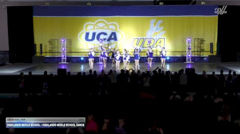 Highlands Middle School - Highlands Middle School Dance [2025 Junior High - Pom Day 1] 2025 UCA & UDA Bluegrass Regional