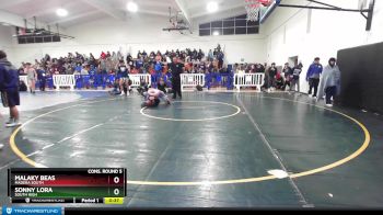 138 lbs Cons. Round 5 - Malaky Beas, Madera South vs Sonny Lora, South High