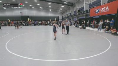 92 lbs Champ. Rd Of 32 - Paxon Laughlin, Seneca vs Sam Smith, Sebolt Wrestling Academy