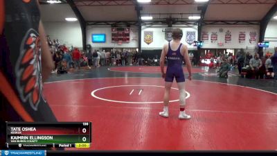 138 lbs Round 2 - Tate OShea, Keokuk vs Kaimrin Ellingson, Van Buren County