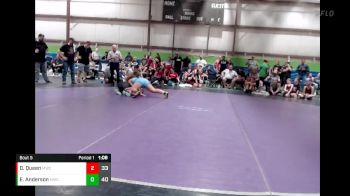 138 lbs Semis & 1st Wrestleback (8 Team) - Delilah Queen, Mayhem WC Black vs Emily Anderson, Midwest Mat Catz