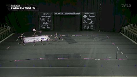 Belleville West HS "Belleville IL" at 2025 WGI Guard World Championships