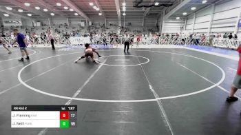 160 lbs Rr Rnd 2 - Josiah Fleming, 84 Athletes Black vs Jake Neill, Pursuit Wrestling Academy - Black