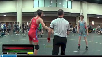 140 lbs Round 1 (6 Team) - Porter Kleeberg, Contenders Wrestling Academy Blue vs Kielan Adams, Believe To Achieve WC