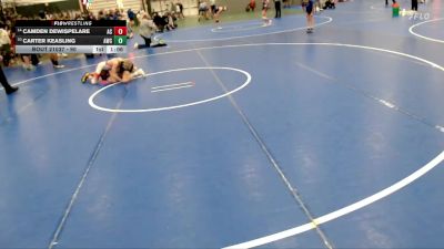 90 lbs Semifinal - Camden DeWispelare, Aquinas Catholic vs Carter Keasling, Aurora Wrestling Club