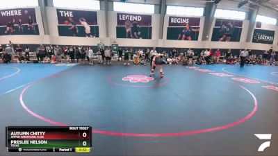 145 lbs Round 2 - Autumn Chitty, Amped Wrestling Club vs Preslee Nelson, Texas