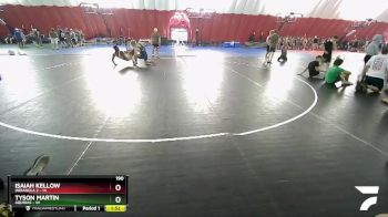 190 lbs Placement Matches (16 Team) - Tyson Martin, Aquinas vs Isaiah Kellow, Indianola 2