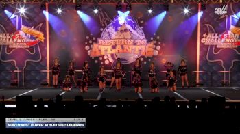 Northwest Power Athletics - Legends [2026 L3 Junior - Flex - D2 Day 2] 2026 ASC Return to Atlantis Tacoma Showdown