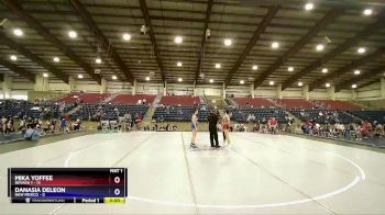 120 lbs Round 1 (4 Team) - MIKA YOFFEE, Nevada 1 vs Danasia DeLeon, New Mexico