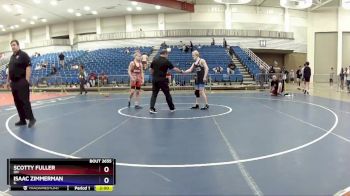 113 lbs Cons. Round 7 - Scotty Fuller, OH vs Isaac Zimmerman, IL