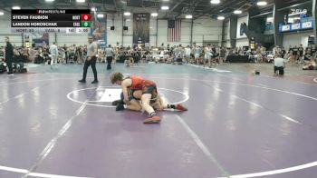 135 lbs Rr Rnd 1 - Steven Faubion, North Carolina National Team Red vs Landon Horoschak, Eagles Wrestling