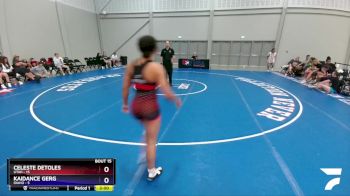 138 lbs Placement Matches (8 Team) - Celeste Detoles, Utah vs Kaidance Gerg, Idaho