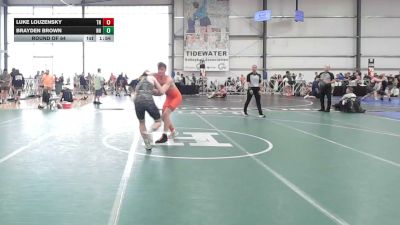 160 lbs Round Of 64 - Luke Louzensky, TN vs Brayden Brown, NH