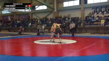 215 lbs Quarterfinal - Caden Haynes, Cheyenne East vs Lane Rumsey, Laramie