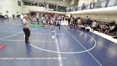 120 lbs Champ. Round 2 - Chase Hager, Sanderson Wrestling Academy vs Carson Shaw, Canyon View Falcons