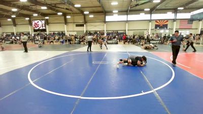 116 lbs 5th Place - Damien YoungEagle, Stout Wrestling Academy vs Vallen Casas, Sonora HS