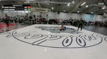 120 lbs Cons. Round 2 - Sonny Solano, Pueblo Central vs Dane Samson, Kelly Walsh