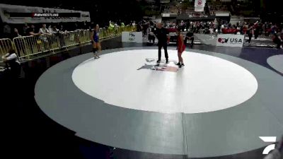 Cons. Round 3 - Jaelyn White, Yuba City High School Wrestling vs Kaitlyn Krenz, Temecula Valley High School Wrestling