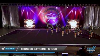 Thunder Extreme - Shock [2022 L4 Senior - D2 Day 2] 2022 The American Showdown Fort Worth Nationals DI/DII