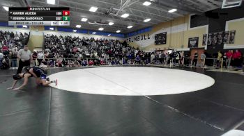 113 lbs Round Of 16 - Xavier Alicea, East Hartford vs Joseph Garofalo, Southington