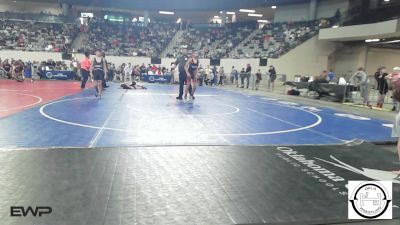 100 lbs Round Of 64 - Isaiah Stout, F-5 Grappling vs Asher Paris, Southmoore SaberCats Wrestling