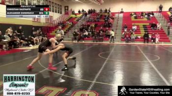 132 lbs Round 2 (3 Team) - Christian Bastante, West Essex Regional vs Alexander Swierszcz, Mt. Olive