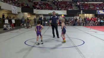 49 lbs Cons. Round 3 - Levi Stokke, Laurel Matburners vs Eli Tebay, Headwaters Wrestling Academy