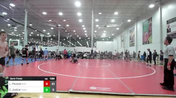 140 lbs Semifinal - Leo Pezone, Malvern Wrestling Club vs Caden Judice, Team Nauman Wrestling Club Pink