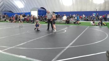 80 lbs Quarterfinal - Gavin Boller, Michigan Matcats vs Phoenix Russo, Westshore