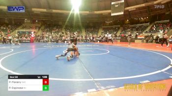 52 lbs Round Of 32 - Porter Flanery, Cowboy Wrestling Club vs Philip Espinosa, Rough House