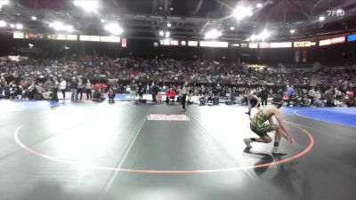 3A 126 lbs Champ. Round 1 - Carsun Hinkelmann, Kellogg vs Brody McGreal, Potlatch