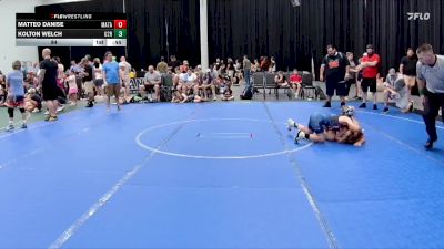 84 lbs Round 1 (4 Team) - Kolton Welch, U2 The Revolution vs Matteo Danise, Mat Assassins