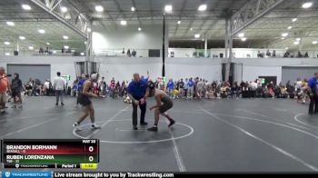 132 lbs Round 2 (4 Team) - Ruben Lorenzana, TSB vs Brandon Bormann, Seagull