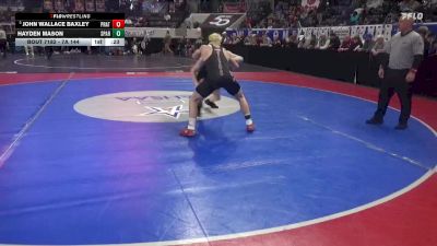 7A 144 lbs Cons. Round 3 - John Wallace Baxley, Prattville vs Hayden Mason, Sparkman