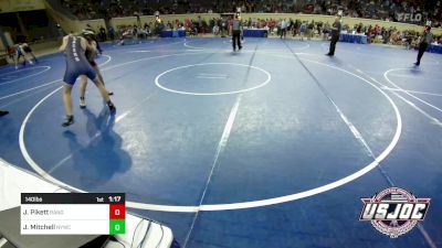 140 lbs Round Of 64 - Jack Pikett, Ranger 47 Wrestling Club vs Jaxon Mitchell, Newcastle Youth Wrestling