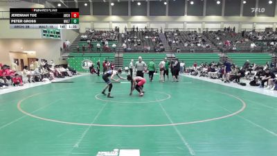 126 lbs Round 1 (16 Team) - Peter Gross, Walton vs Jeremiah Toe, Archer