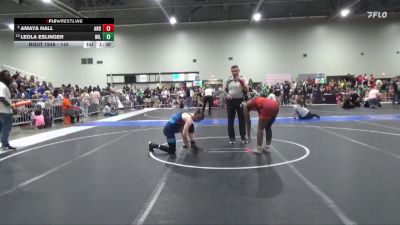 145 lbs Cons. Round 1 - Amaya Hall, Andover vs Leola Eslinger, Wildcat