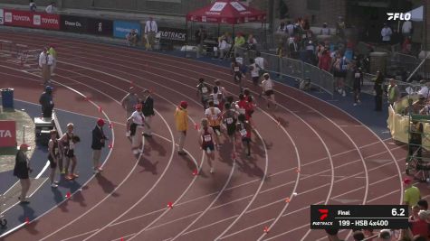 High School Boys' 4x400m Relay South Jersey Large, Prelims 1