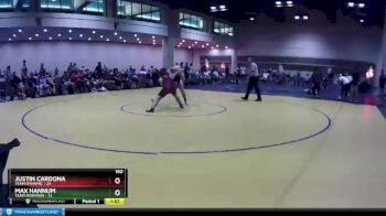 160 lbs Round 5 (10 Team) - Justin Cardona, Team Dynamic vs Max Hannum, Team Montana