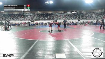 161 lbs Consi Of 32 #1 - Trillion Nenaikita, McLoud vs Grayson Blair, Carl Albert