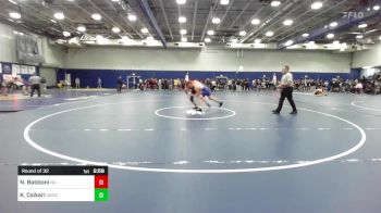 157 lbs Round Of 32 - Noah Babboni, Norwich vs Kyle Csikari, Coast Guard