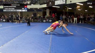 155 lbs Champ. Rd Of 32 - Easton Spaulding vs Luca Giacobbi, Team PA