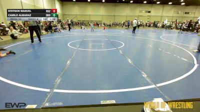 49 lbs Semifinal - Stetson Manuel, Regulators 9U 2 vs Camilo Almaraz, Shootbox 9U