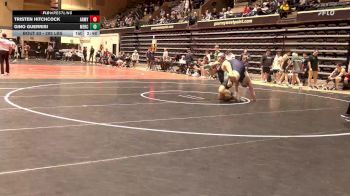 285 lbs Consi Of 8 #1 - Tristen Hitchcock, Army vs Gino Guerrisi, Mercyhurst