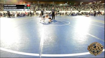 64 lbs Consi Of 16 #2 - Jack Goodnight, Coweta Tiger Wrestling vs Hayes McCarthy, Husky Wrestling Club
